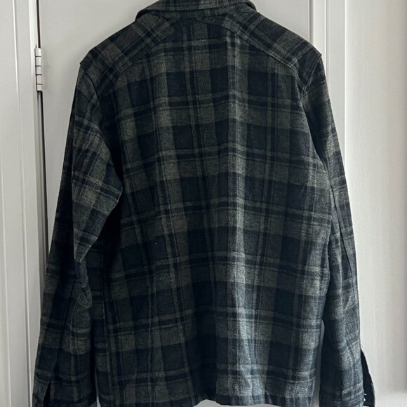 Black & Gray Work Shirt - Picture 2 of 3